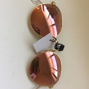 Round pink ray ban sunglasses